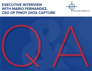 Executive Interview with Mario Fernandez, CEO of Pinoy Data Capture