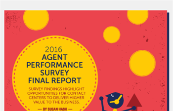 2016 Agent Performance Survey Final Report