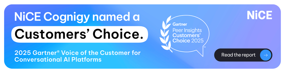 Cognigy Gartner VOC Report