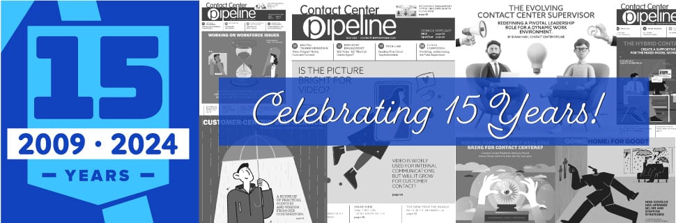 Contact Center Pipeline Celebrating 14 years (2009-2023)