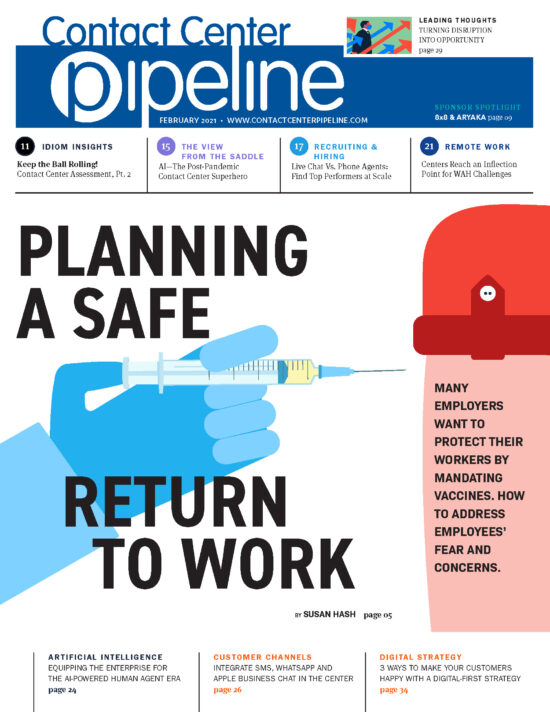 Contact Center Pipeline February 2021 cover