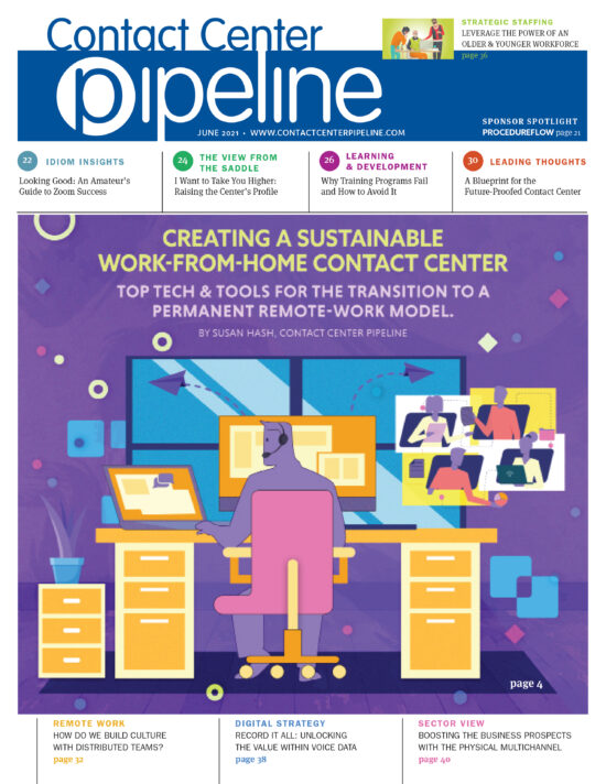 Contact Center Pipeline June 2021 cover