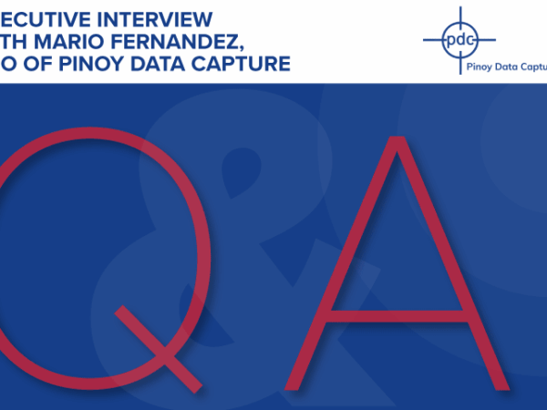 Executive Interview with Mario Fernandez, CEO of Pinoy Data Capture