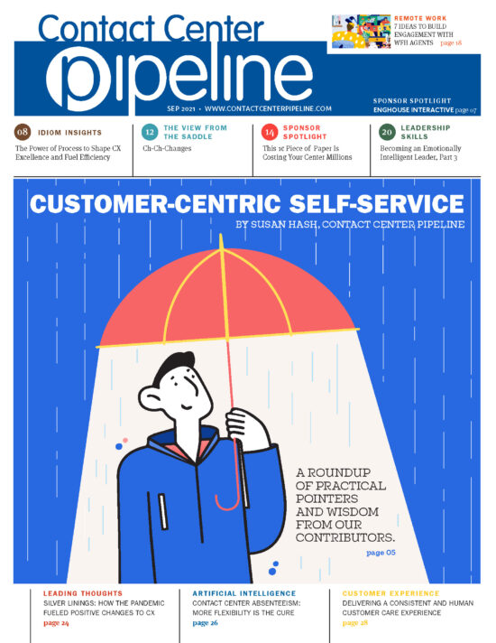 Contact Center Pipeline September 2021 cover