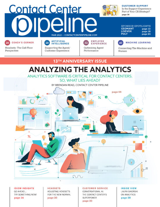 Contact Center Pipeline March 2022 cover