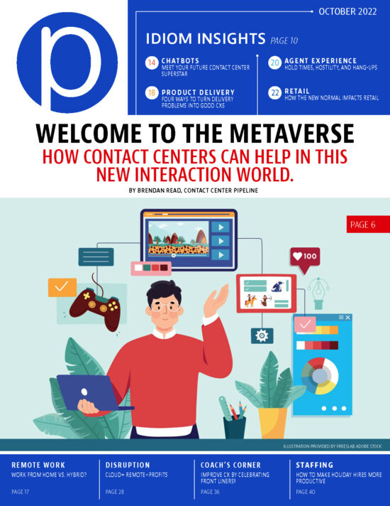 Contact Center Pipeline October 2022 cover