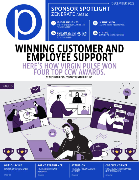 Contact Center Pipeline December 2022 cover