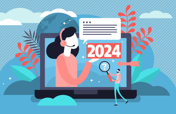 Moving Forward: What Will 2024 Bring For Contact Centers?