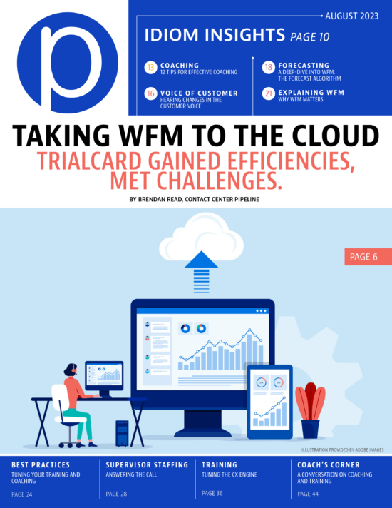 Contact Center Pipeline August 2023 cover