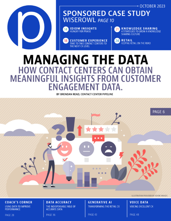 Contact Center Pipeline October 2023 cover