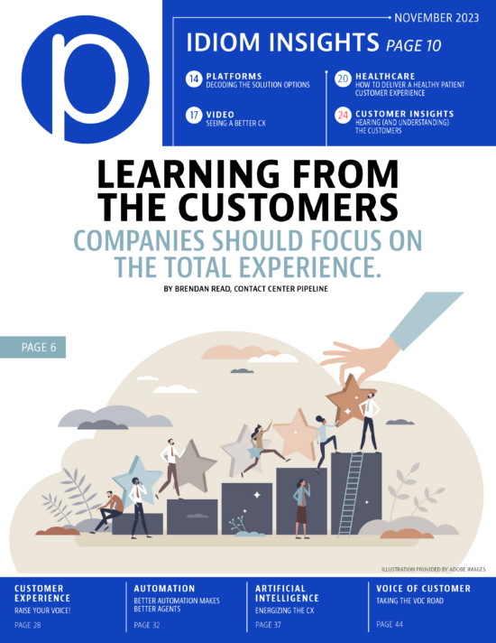 Contact Center Pipeline November 2023 cover