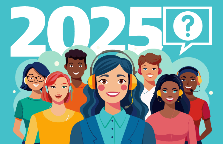 Moving Forward: What Will 2025 Bring For Contact Centers?