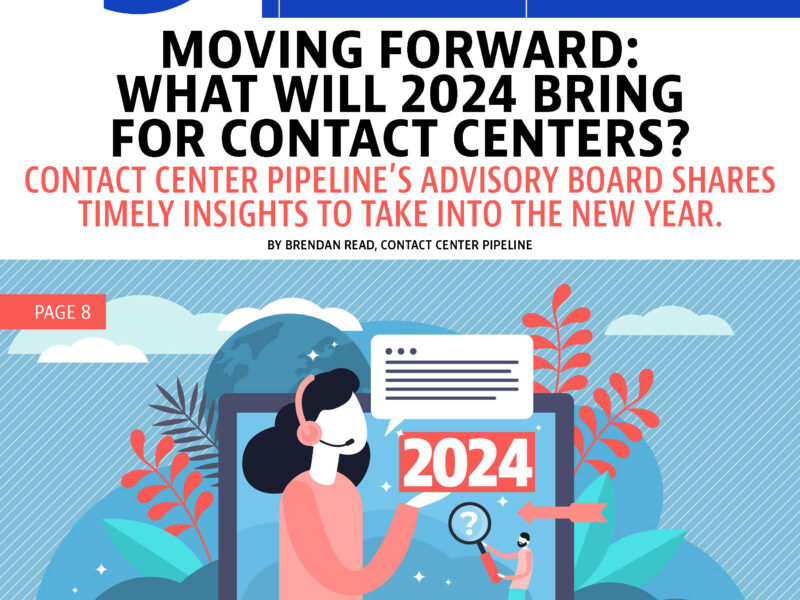 Contact Center Pipeline January 2024 cover