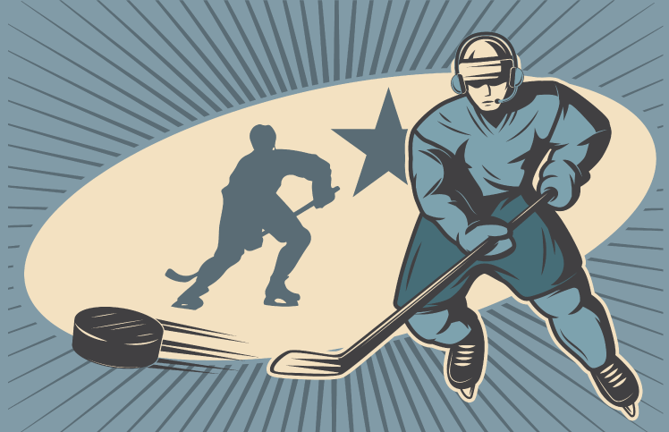 Skating to Where the Puck is Going