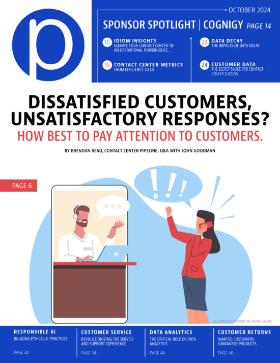 Contact Center Pipeline October 2024 cover